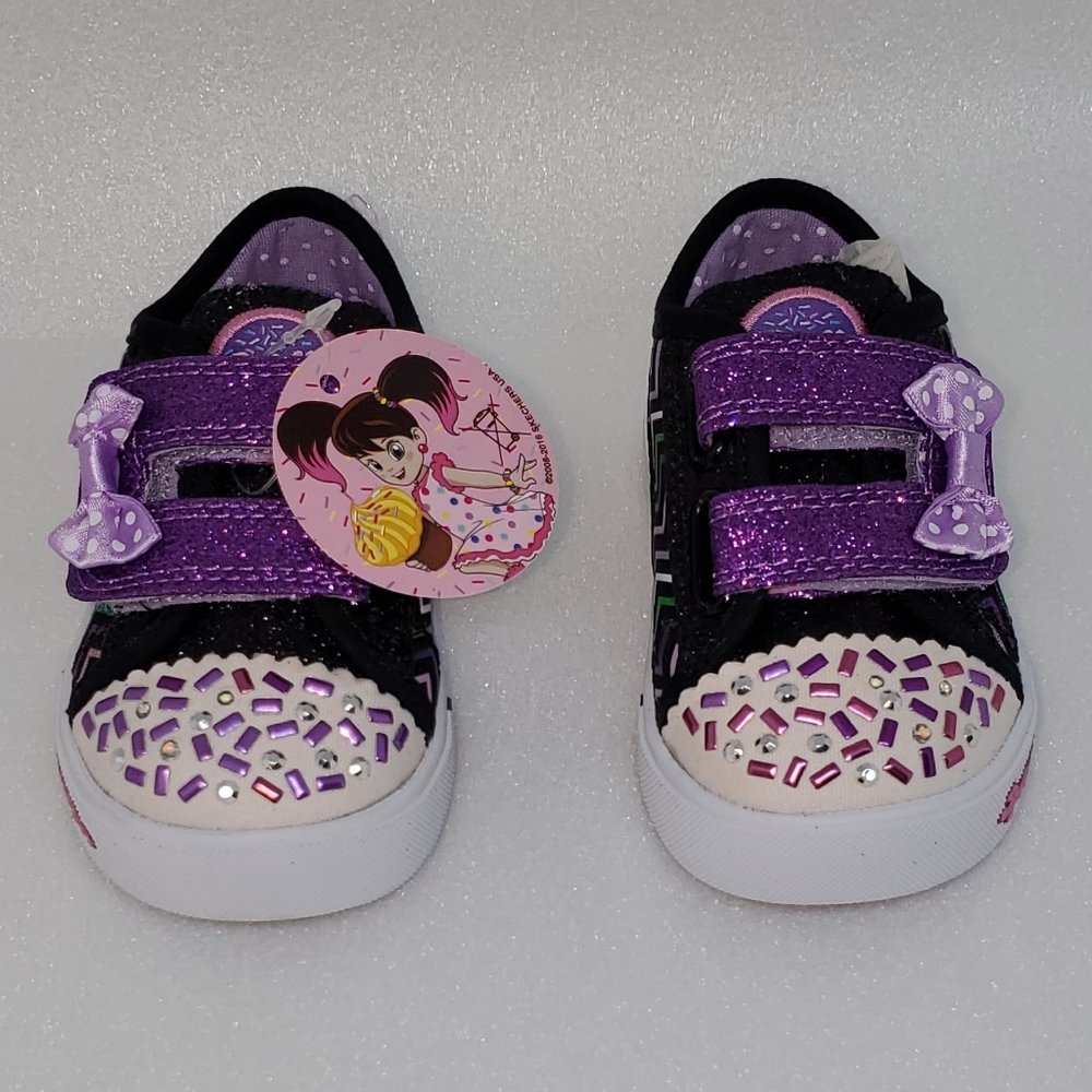 Sketchers Sprinkle Toe Skippers    NIB - Picture 2 of 6